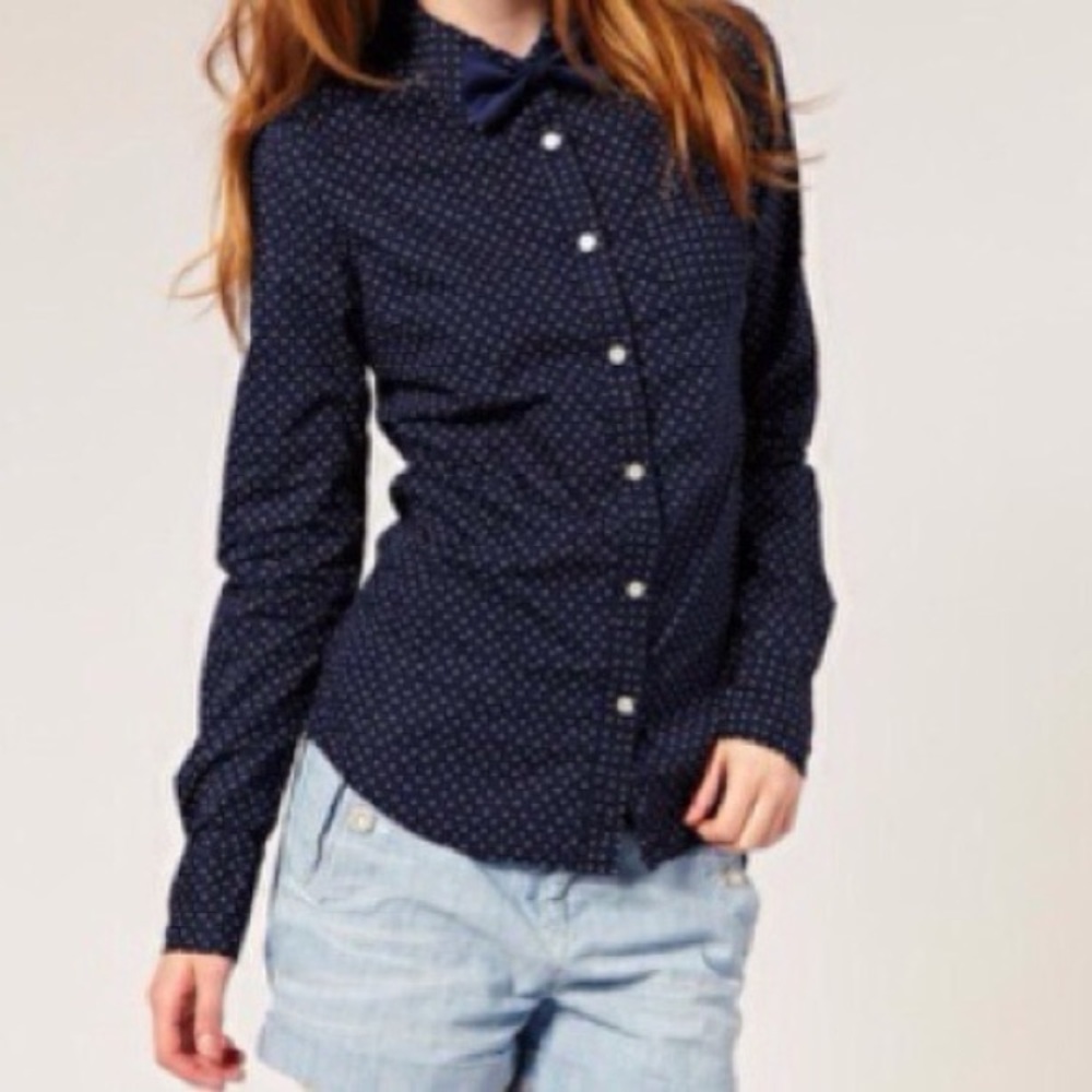 Polka Dot Country Button Down Shirt